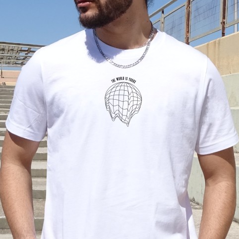 Globe T-shirt White